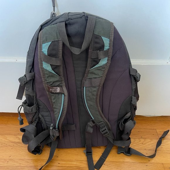 North Face women's Borealis backpack gray/blue - Picture 2 of 2